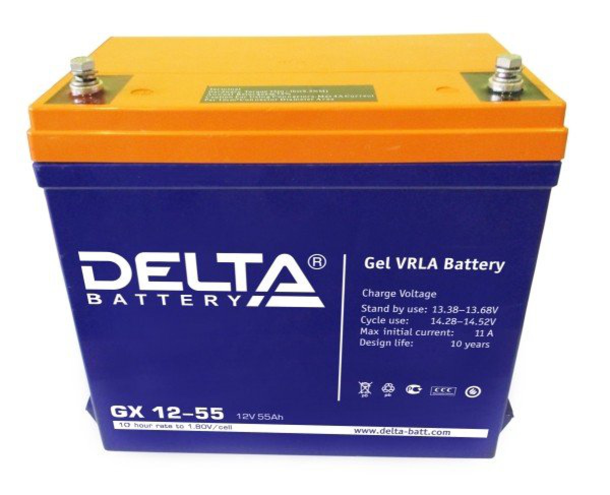 Аккумуляторы delta gel