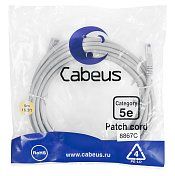 Купить Cabeus PC-UTP-RJ45-Cat.5e-5m-LSZH - Патч-корды коммутационные по лучшим ценам в ТД Редут СБ