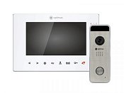 Купить Optimus VMH-7.1 (w) + DSH-1080 (сереб.)_v.1 - Комплекты видеодомофона по лучшим ценам в ТД Редут СБ
