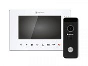 Купить Optimus VMH-7.1 (w) + DSH-1080 (черный)_v.1 - Комплекты видеодомофона по лучшим ценам в ТД Редут СБ