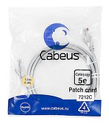 Купить Cabeus PC-UTP-RJ45-Cat.5e-1.5m - Патч-корды коммутационные по лучшим ценам в ТД Редут СБ