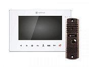 Купить Optimus VMH-7.1 (w) + DSH-E1080 (медь) - Комплекты видеодомофона по лучшим ценам в ТД Редут СБ