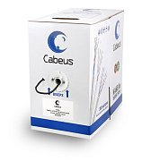 Купить Cabeus UTP-4P-Cat.5e-SOLID-BK - Кабель витая пара (LAN-кабель) по лучшим ценам в ТД Редут СБ
