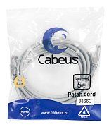 Купить Cabeus PC-UTP-RJ45-Cat.5e-3m-LSZH - Патч-корды коммутационные по лучшим ценам в ТД Редут СБ