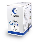 Купить Cabeus UTP-4P-Cat.5e-SOLID-BL - Кабель витая пара (LAN-кабель) по лучшим ценам в ТД Редут СБ