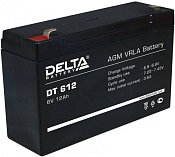 Купить DELTA battery DT 612 - Аккумуляторы по лучшим ценам в ТД Редут СБ