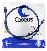 Купить Cabeus PC-SSTP-RJ45-Cat.8-1m-LSZH - Патч-корды коммутационные по лучшим ценам в ТД Редут СБ