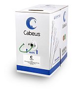 Купить Cabeus UTP-4P-Cat.5e-SOLID-LSZH-GN - Кабель витая пара (LAN-кабель) по лучшим ценам в ТД Редут СБ