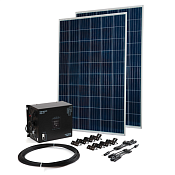 Купить Бастион Комплект Teplocom Solar-1500 + Солнечная панель 250Вт х 2 - Солнечные батареи, солнечные панели и модули по лучшим ценам в ТД Редут СБ